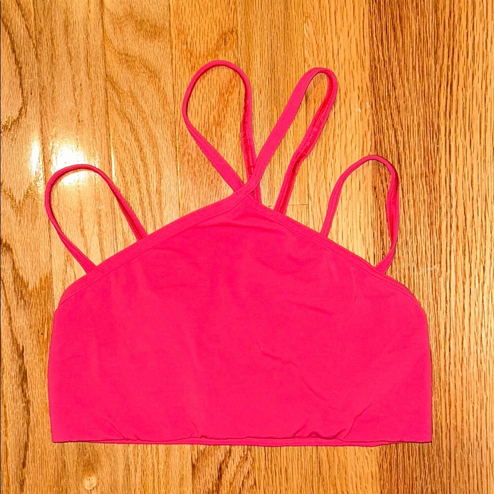 Lululemon Flow Y Strappy Sports Bra Size 10